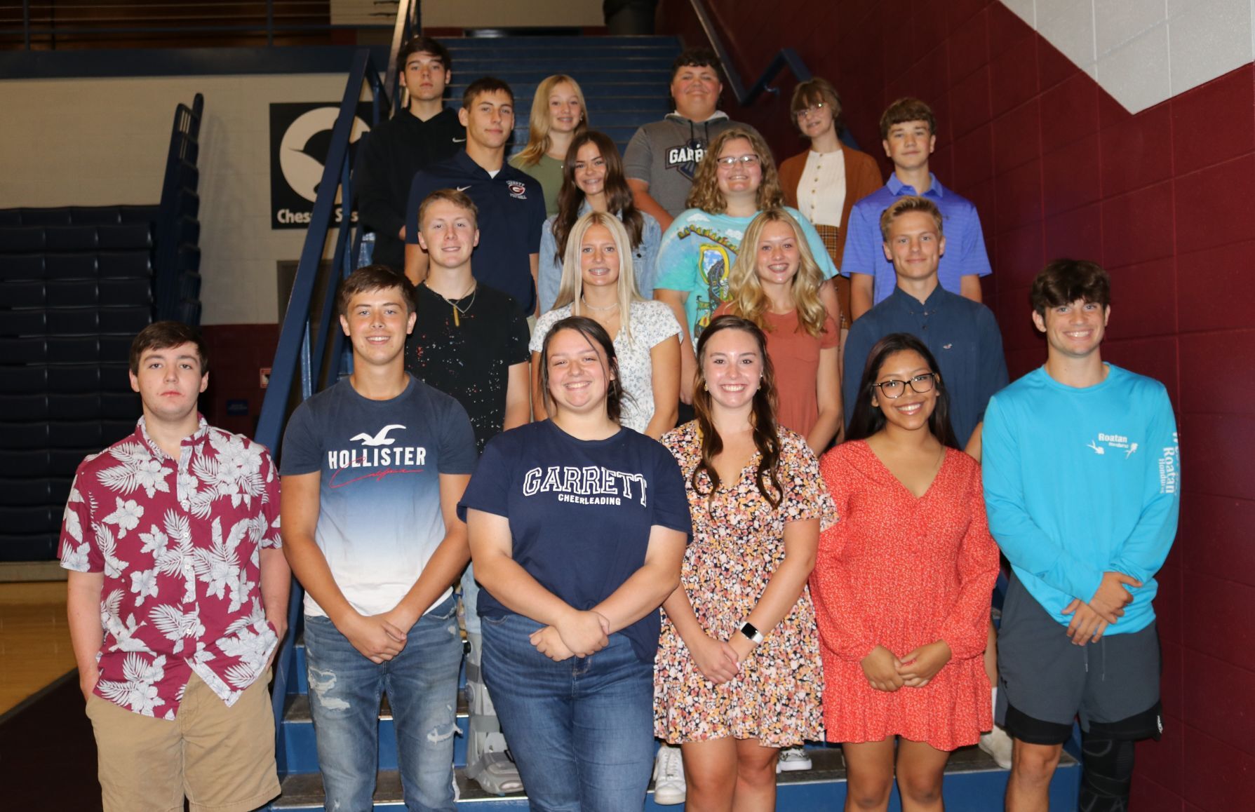 Garrett homecoming court